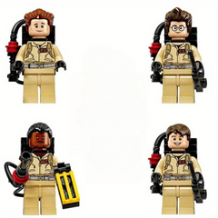 4x Minifigure Ghostbusters