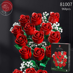 Buquê de Rosas Romântico | 968PCS